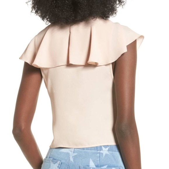 Show Me Your MuMu Pink Ruffle Top - Picture 4 of 8